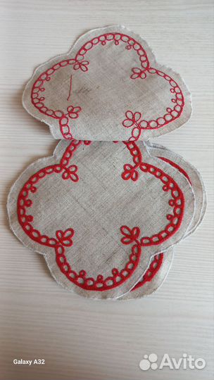 Салфетки сервировочные лен