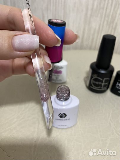 Гель-лак, база, топ