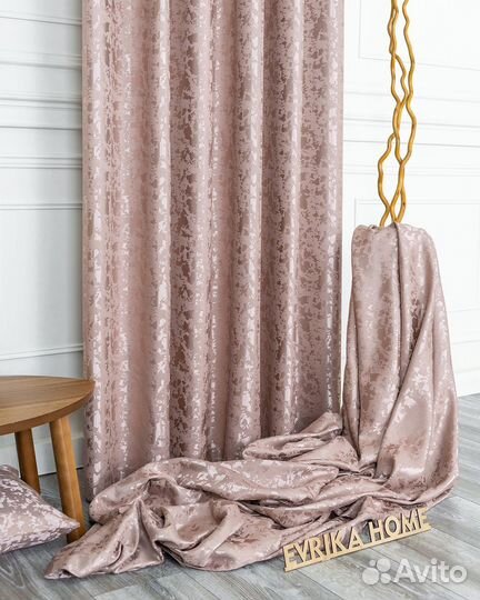 Шторы мрамор версаль розовый новые пошив
