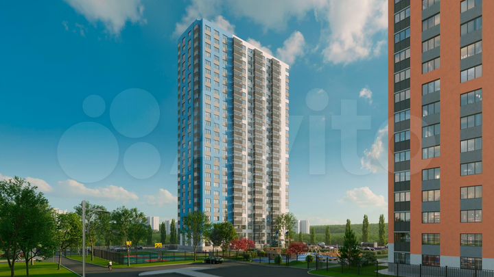 2-к. квартира, 52 м², 3/26 эт.