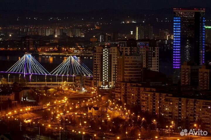 Катание по ночному красноярску