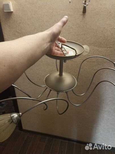 Люстра потолочная светодиодная бу