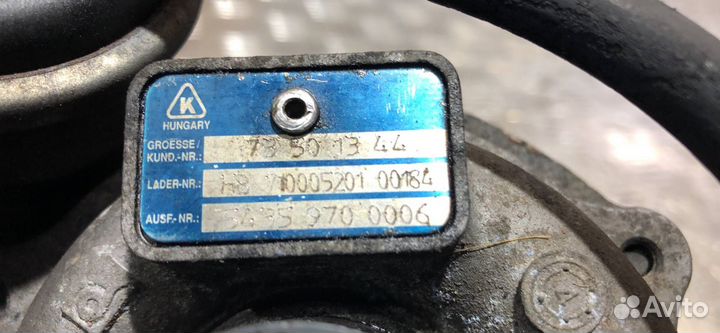 Турбина Opel Corsa C рест. 2005 73501344