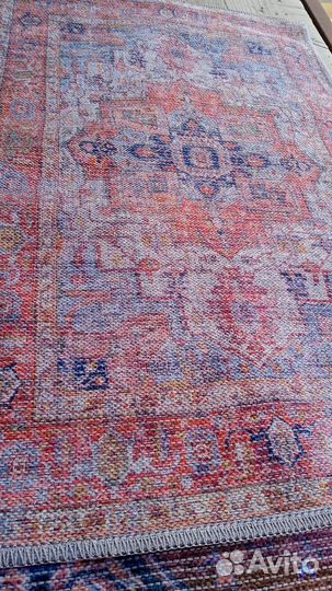 Грузинский ковер с нац.орнаментами.Шелк+ хлопок