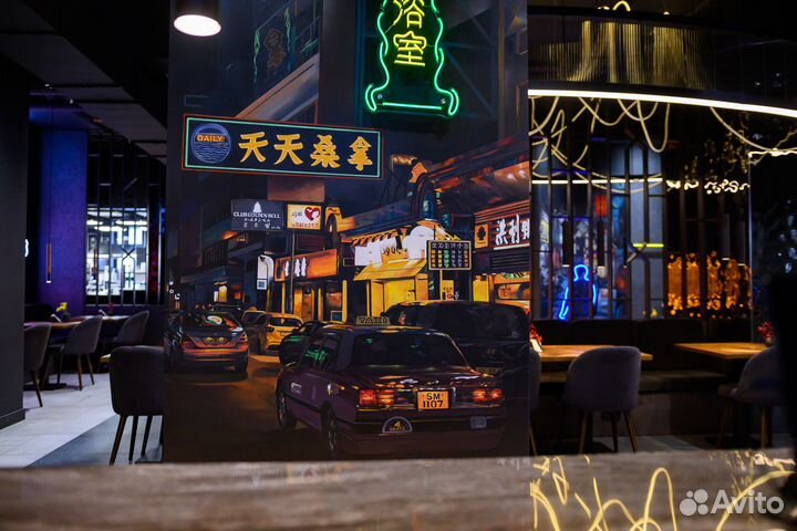 Роспись и рельеф в интерьере