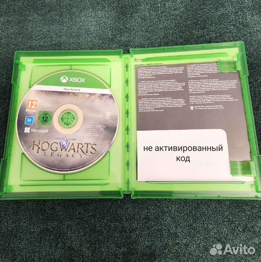 Диск Hogwarts legacy xbox series x