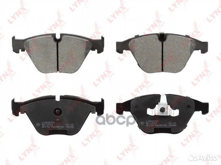 Колодки тормозные BD1423 lynxauto