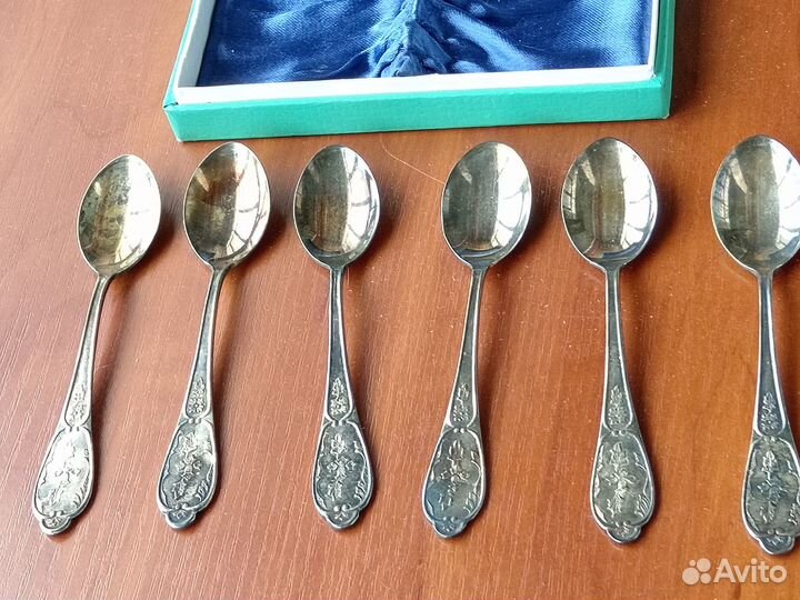 Ложки чайные мельхиоровые