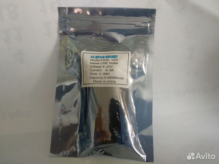 Тестер USB keweisi KWS-V20