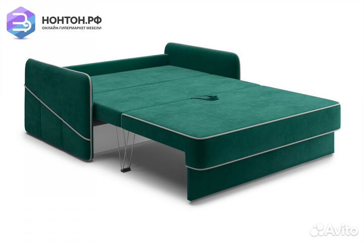 Диван еврокнижка Энерджи изумрудный