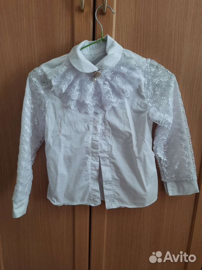 Блузка школьная 122