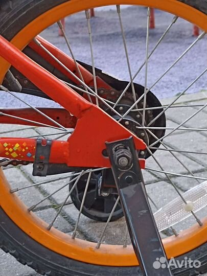 Детский велосипед бу четырех колесный