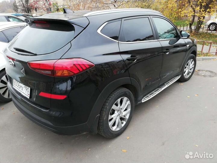 Пороги Hyundai Tucson 2015-2021