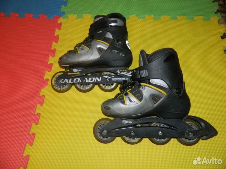 Роликовые коньки детские раздвижные 19-21