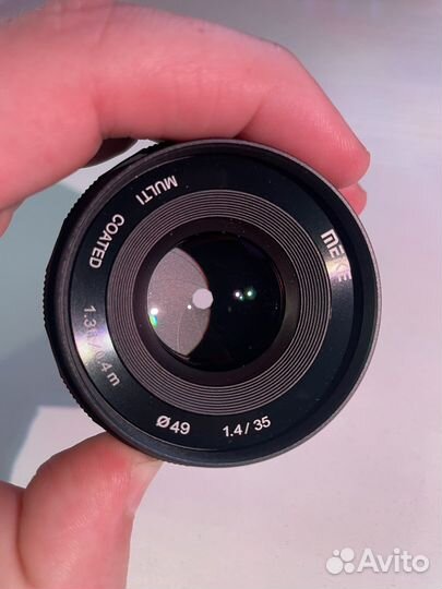 Объектив Meike 1.4/35, E-mount