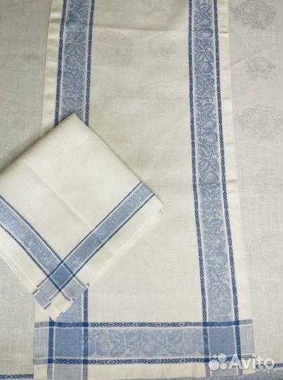 Скатерть салфетки лен полулен
