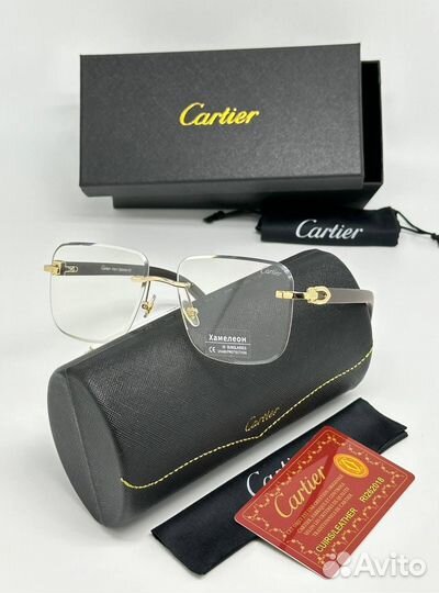 Солнцезащитные очки cartier хамелеон