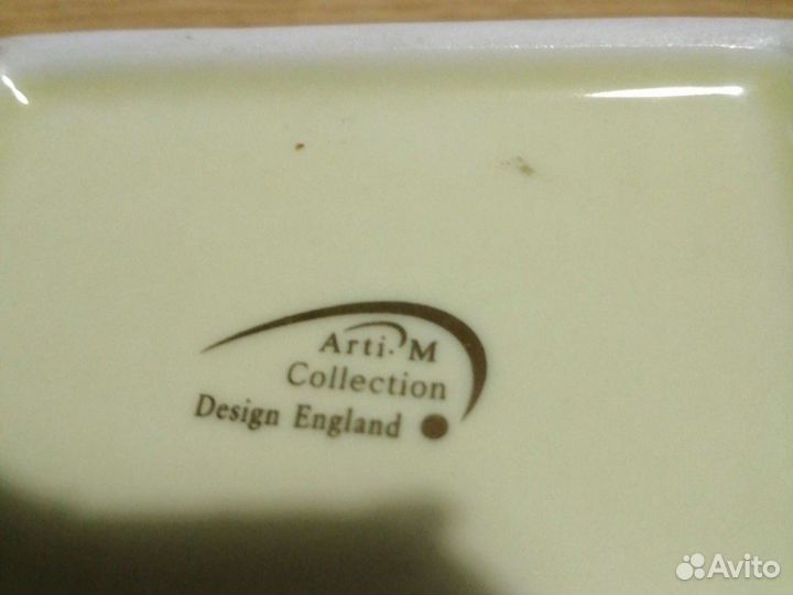 Пепельница коллекционный фарфор