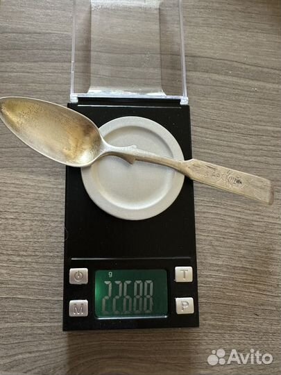 Ложка чайная серебро 84 проба