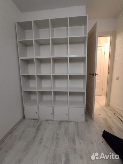 Стеллаж IKEA аналог 24(6х4) ячеек Белый Москва