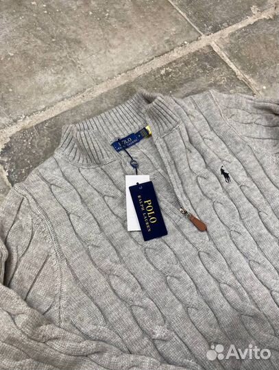 Свитер с молнией polo ralph lauren