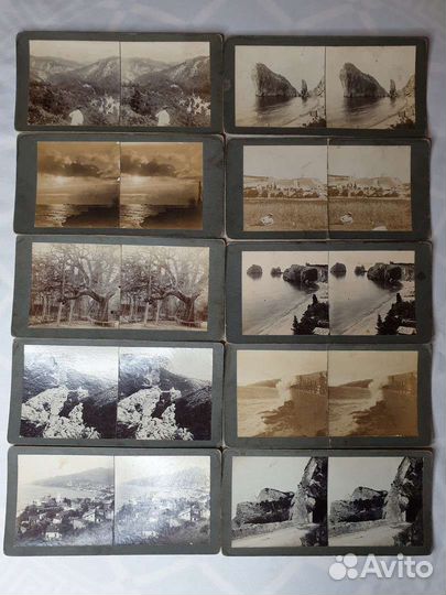 Стереопары Крым фотографии до 1917г