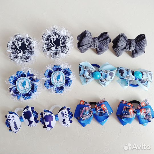 Заколки,ободки, банты к любым праздникам