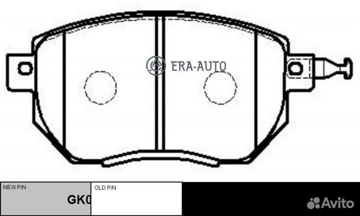 CTR CKN-20 Колодки nissan murano I (Z50) /infiniti (FX)