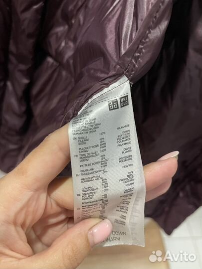 Uniqlo пуховик, only