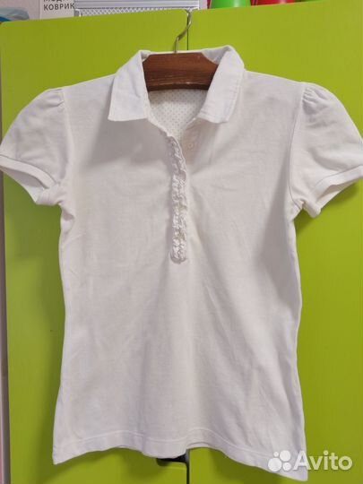 Поло белое и черное Orsay