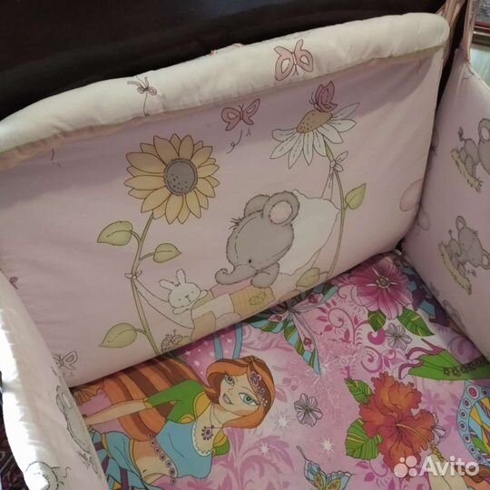 Бортики в детскую кроватку