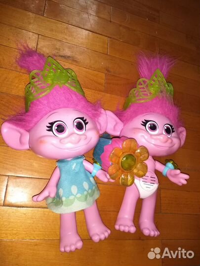 Тролль Розочка поющая fingerlings дракон сенди