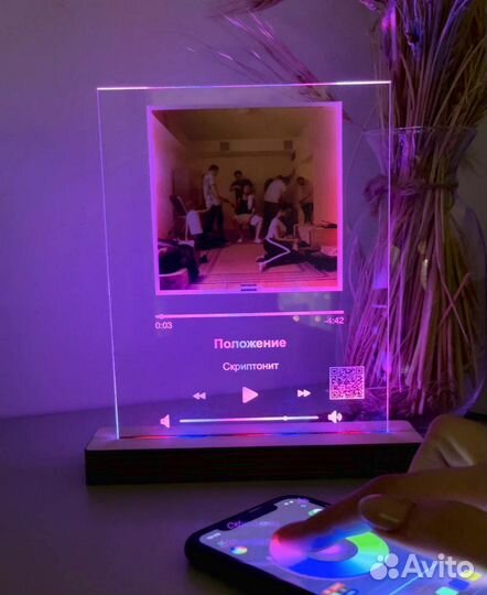 Рамка с живым фото