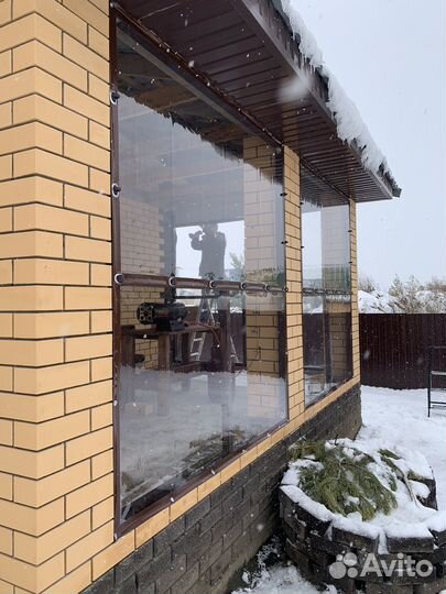 Мягкие окна для беседок террас