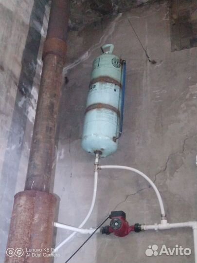 Котел на отработанном масле с водяным контуром