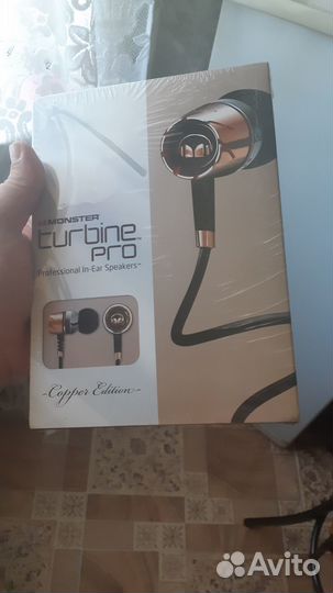 Monster Turbine Pro Gold наушники. Hi-End