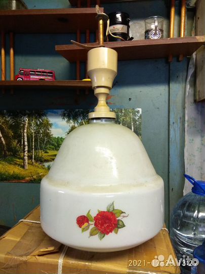 Светильник потолочный подвесной СССР