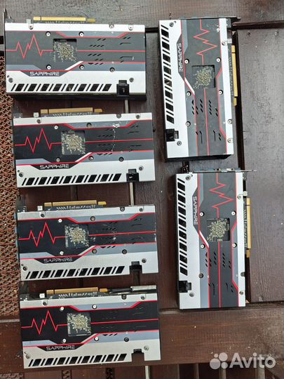 Видеокарты AMD 570/580 от 4GB до 8GB