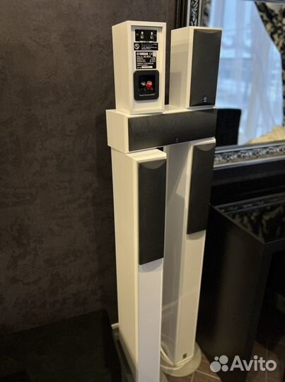 Колонки 5.0 yamaha NS-PC210 piano white