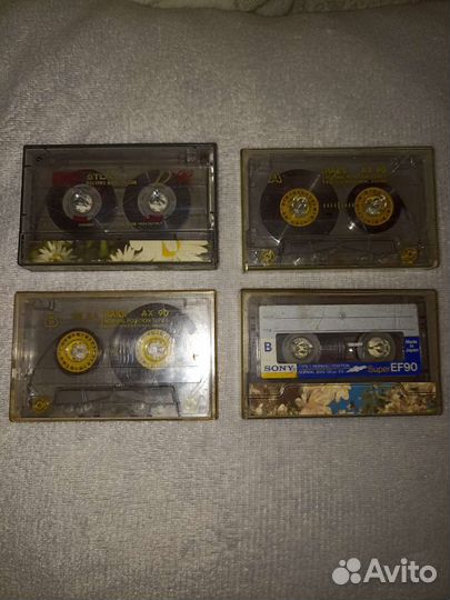 Аудиокассеты с записью музыки sony, TDK, raks