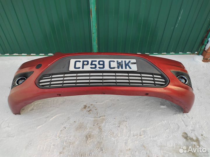 Передний бампер Форд Фокус 2 рестайлинг