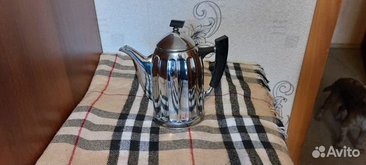 Кофейник Кольчугино металлический