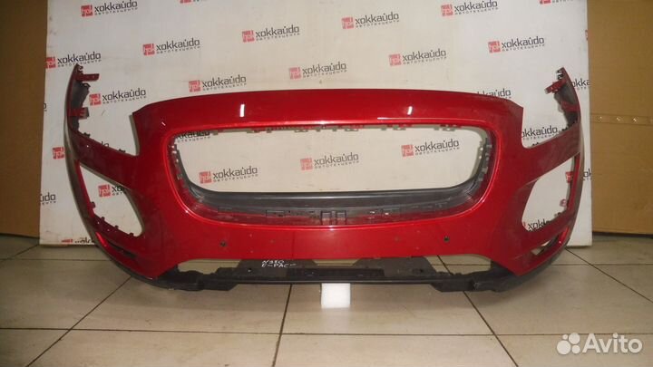 Бампер, Jaguar E-pace, передний, красный, OEM №: