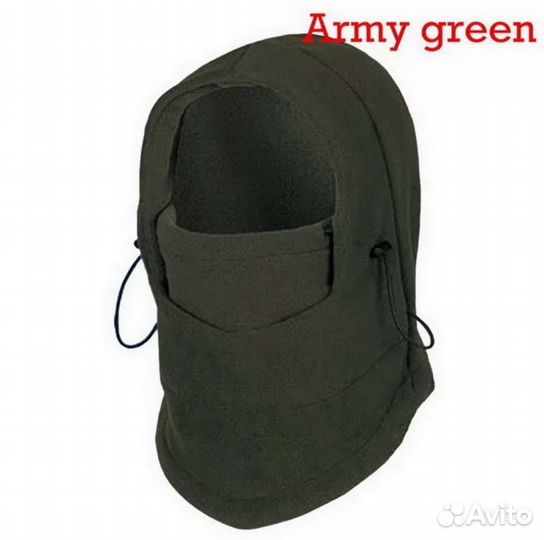 Балаклава зимняя, шапка, шарф