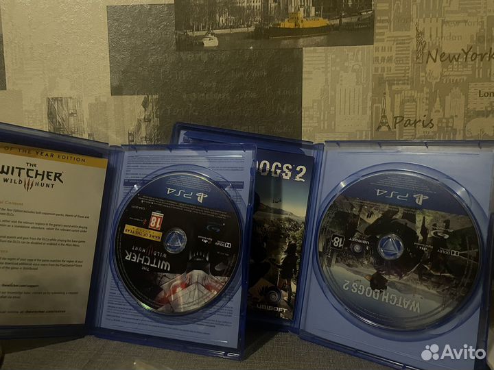 Диски PS4