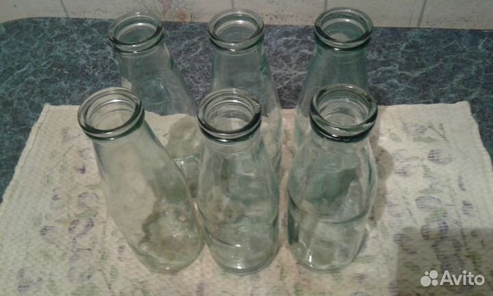 Бутылки молочные СССР