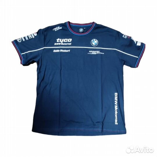 Футболка BMW Motorrad синяя