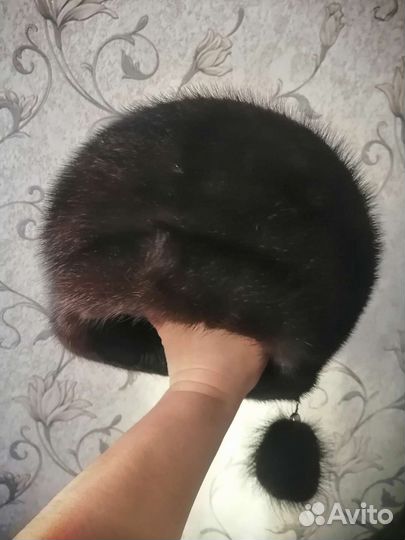 Шапка норковая