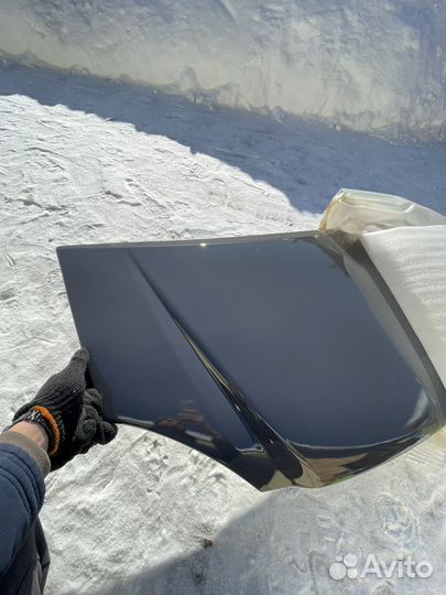 Капот на Газель усиленный цвет Шторм Грей серый