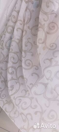 Тюль, имитация льна(мелкий опт)